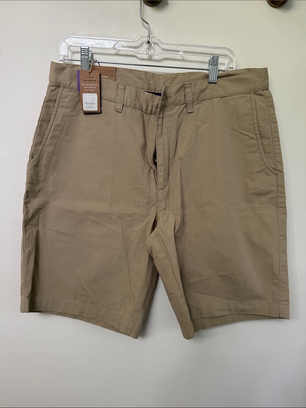 Patagonia Men's Khaki Flat-Front Shorts